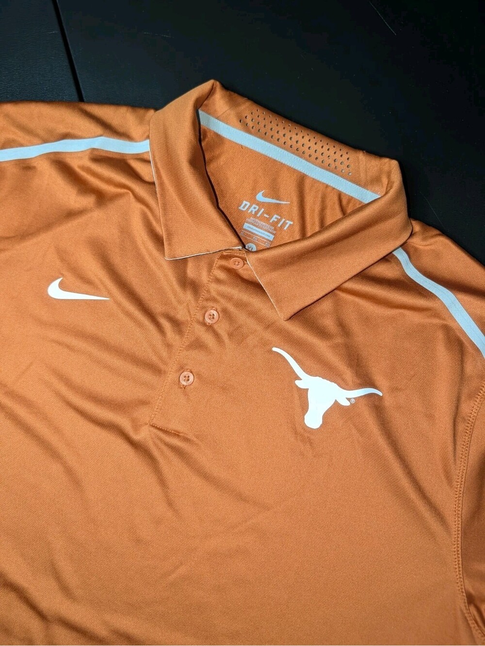 Texas Longhorns Nike Dri Fit Polo Shirt XL